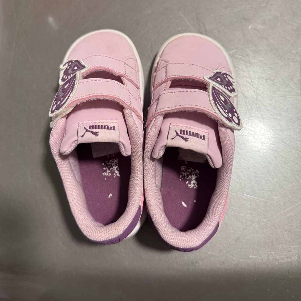 Puma Kids Sneakers in Pink and Purple
